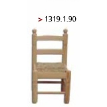 Cadeira criança com assento em rafia - Cadeiras - Casa do Pinho - Loja Online - Móveis - Pinho de Alta Qualidade