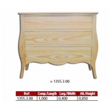 Console table 3 big drawers