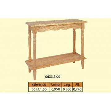 Mesa rectangular desmontável dp em pinho maciço - Credências - Casa do Pinho - Loja Online - Móveis - Pinho de Alta Qualidade