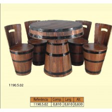 conjunto mesa com 4 cadeiras