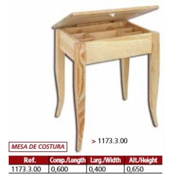 Mesa costureiro - Utilidades - Casa do Pinho - Loja Online - Móveis - Pinho de Alta Qualidade